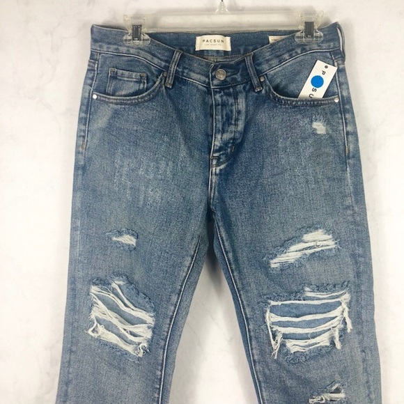 [PacSun] Classic Distressed Boyfriend Jeans - Picture 3 of 6